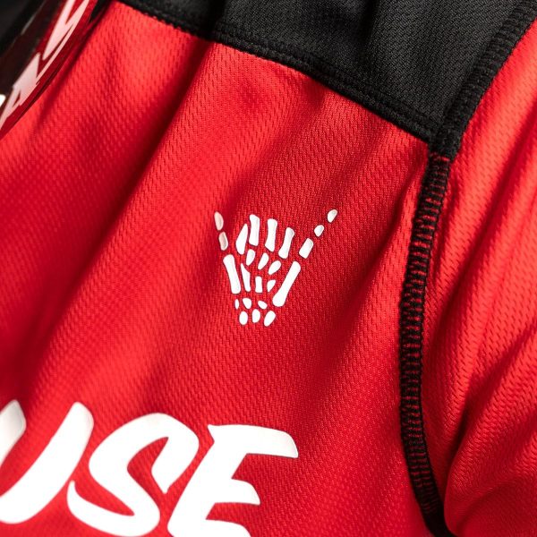 FASTHOUSE Boys Cycling Jerseys Red/Black Large-4
