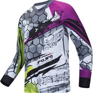 Redorange Cycling Jerseys for Men Classic V Neck-0
