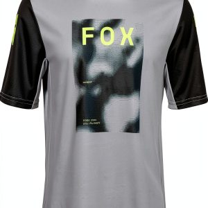 Fox Racing Youth Jersey Steel Grey Taunt Cotton-0