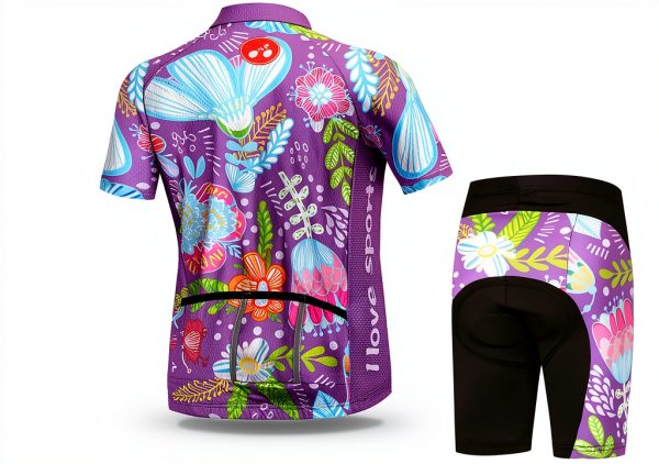 WeimoMonkey Boys Cycling Jersey Flexible Sleeve-1