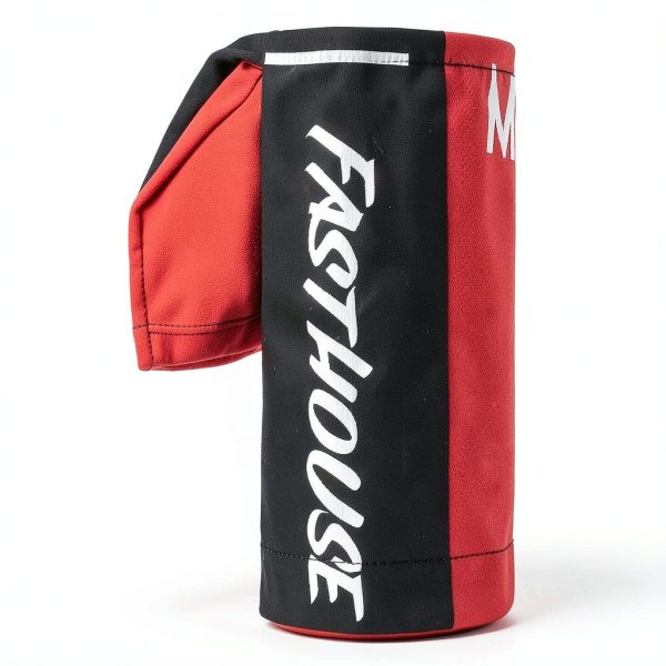 KidSport Boys Cycling Jersey Red Black Moisture Wicking Size-5
