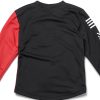 KidSport Boys Cycling Jersey Red Black Moisture Wicking Size-7