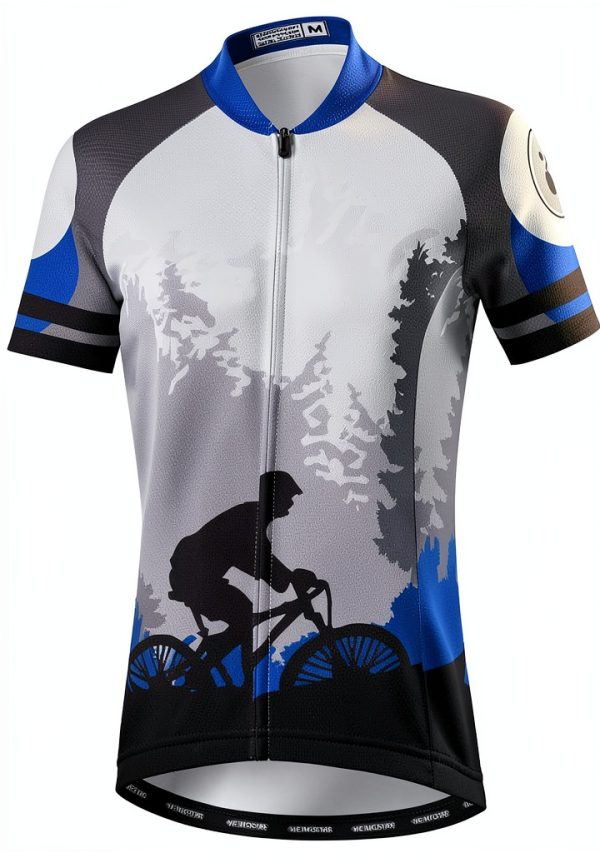 Boys Cycling Jersey redorange Polyester Full Zip-0