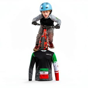 Boys Cycling Jersey ActiveKids Polyester Mesh-0