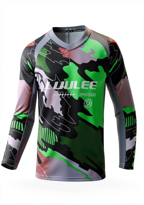 Youalso BMX Cycling Jersey for Kids-0