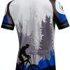 Boys Cycling Jersey redorange Polyester Full Zip-1