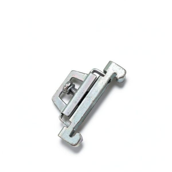 12PCS Silver Galvanized DIN Rail Mount Terminal Blocks End Stopper Screw Type Clamp DIN Rail Mount Terminal Blocks End Stopper Screw Type Clamp-1
