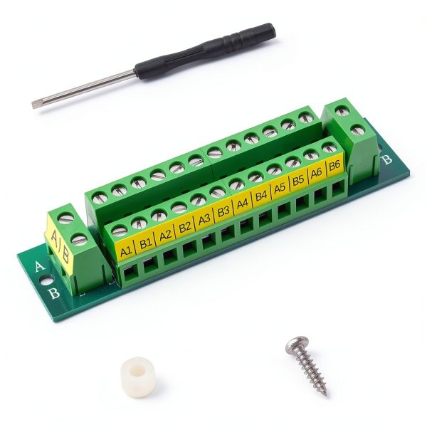 16 Amp 2x12 Terminal Block Module by Tanbupu – Nylon & Copper-1