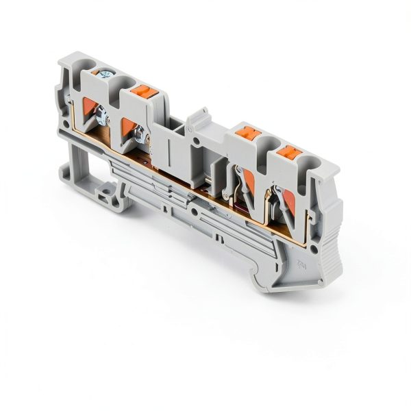 DIN Rail Block Saysurey PT Screwless Connectors 56 pcs ST2-2.5/2x2-2
