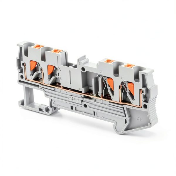 DIN Rail Block Saysurey PT Screwless Connectors 56 pcs ST2-2.5/2x2-1