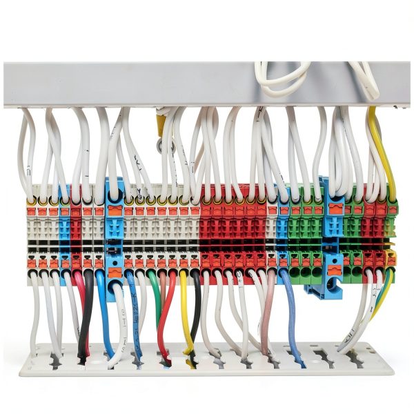 DIN Rail Block Saysurey PT Screwless Connectors 56 pcs ST2-2.5/2x2-6