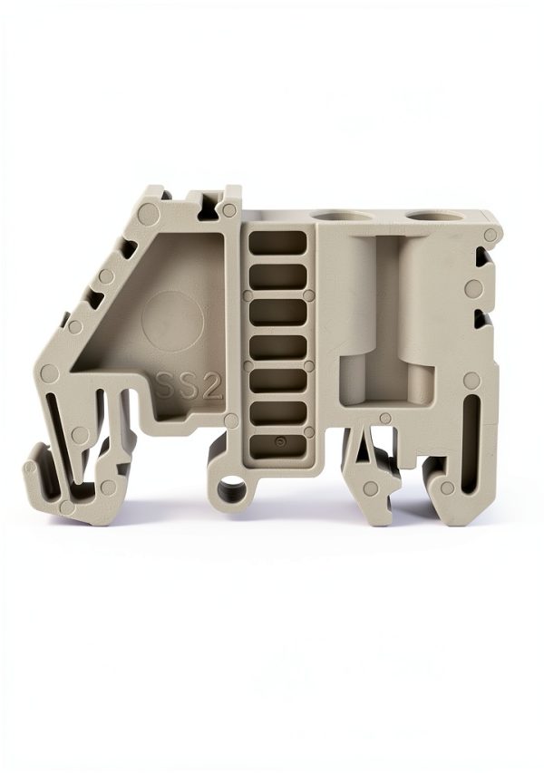 Dinkle SS2 DIN Rail Terminal Block End Bracket 32mm 35mm Pack of 25-0